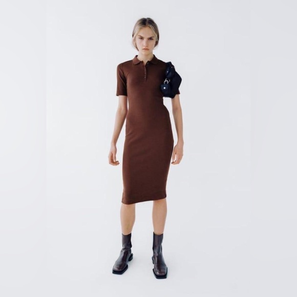 2pc nwt zara polo style modi dress - Picture 2 of 2